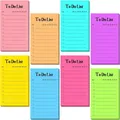 50 Sheets Daily Weekly Month Planner Shopping Check List Portable Memo Pad To Do List Sticky Notes