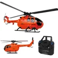 C186 Pro RC Helicopter for Adults 2.4G 4 Channel BO105 Scale with Automatic Stabilization System