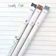 3X Cute Kawaii Lovely Cat Gel Pen Rollerball Pen School Office Supply Student Student Stationery