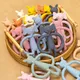 New Kids Teething Silicone Nursing Teether Gifts Newborn Dental Care Durable Teether Toys Teething