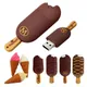 5 Styles Cute Chocolate Ice cream Pendrive Usb Flash Drive Pen Drive 4GB 8GB 16GB 32GB Memory Stick