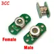 1Pcs Round Magnetic Plug Micro USB Magnetic Charger Cable Plug With PCB Board Magnetic Magnet Cable