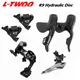 LTWOO R9-Disc 2x11s Road Hydraulic Disc Brake Groupset 6 kit Benchmark R7020 R8020