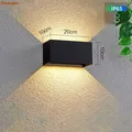 LED Waterproof 24W LED Wall Lamps Black/White Color Shell IP65 Waterproof Indoor Outdoor Lighting