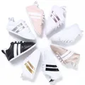 Newborn Baby Shoes Boy Girl Classical Sport Soft Sole PU Leather Multi-Color First Walker Crib