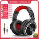 Oneodio Professional DJ Headphones Over Ear Studio Monitor Headset With Microphone HIFI Wired Bass