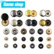 25Sets 831/633/655/201/203 Snap Fasteners Metal Snaps Press Button Studs For Leathercraft Sewing