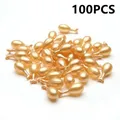 100Pcs Hyaluronic Acid Capsules Serum Spot Acne Remover Whitening Cream Anti-Wrinkle Ageless Cream