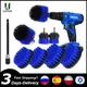 UNTIOR Electric Drill Brush Kit Power Scrubber Brush Attachments Set Scrub Wash Brushes Tools for