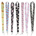 CA1394 Daisy Flower Lanyards For Keys Phone Neck Strap Hang Rope Student Badge Holder Keychain