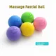 Rubber Fascia Massage Ball Yoga Fitness Muscle Relaxation Pain Relief Lacrosse Massage Ball Portable