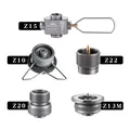 CAMPINGMOON Gas Stove Adapter Gas Saver Plus with Butane Adapter Gas Stove Accessories Refill