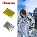 Emergency Blanket Outdoor Survival First Aid Military Rescue Kit Windproof Waterproof Foil Thermal