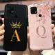 For Xiaomi Poco C40 Case Cute Crown Letters Cover 6.71'' Soft Silicone Phone Cases For Xiaomi Poco
