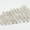 A4 B5 A5 A6 A7 B7 Loose-Leaf Spiral Notebook Metal Clip Ring Binder 1.5/2/3cm Diameter DIY Fill