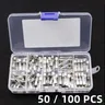 50/100 PCS Boxed Fast Blow Glass Fuse