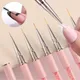 Professional Nail Art Brushes Nail Line Brush Pink UV Gel Painting Pen Carved Nail Art Liner 3D