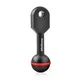 1" Ball to YS Head Clip Diving Flashlight Clamp Joint Adapter Ball Arm Mount for Camera Underwater