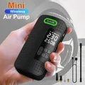 Mini Portable Car Electrical Air Pump Wireless Tire Inflatable Pump Inflator Air Compressor Pump for