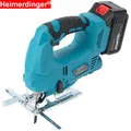 18V Lithium Battery Powered Powerful Cordless 65mm Quick Blade Changed Cordless JigSaws Battery Jig