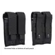 New Molle Double Pistol Mag Pouch Single Double Stack Magazine for 9mm/.40 Calibers Gl 17 S&W M&P