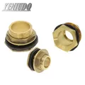 Fish tank adapter 1/2" 3/4" 1" Male thread Brass Pipe Single Loose Key Swivel Fitting Nut Water Tank