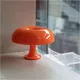 Italy Designer Led Mushroom Table Lamp for Hotel Bedroom Bedside Living Room Decoration Lighting