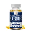 BEAU Collagen Biotin Capsule for Hair Growth Hair Nails & Skin Healthy Dietary Supplement for