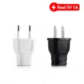 EU/US Plug 5W 5V 1A Wall USB Charger 1 USB EU Plug For Samsung Mobile Phone Charging Adapter Micro