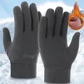 Winter Gloves Men Cycling Bike Women Thermal Fleece Cold Resistance Wind Waterproof Bicycle Warm