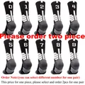 Number 0-9 Men's Basketball Socks Sports Socks Fitness Cycling Soccer Socks Jogging Running