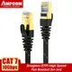 AMPCOM Ethernet Cable RJ45 Cat7 Lan Cable 1M 1.5M 2M 3M STP RJ 45 Flat Network Cable Patch Cord