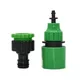 1/4 inch Garden Hose Water Quick Connector To 1/2 3/4 Male 3/8" Hose Connector Watering 1PCS