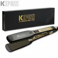 2023 KIPOZI Professional Titanium Flat Iron Hair Straightener with Digital LCD Display Dual Voltage