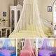 Elegant Lace Insect Bed Canopy Netting Curtain Round Dome Mosquito Net Bedding