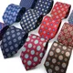 Fashion Men's 7.5cm Silk Tie Super Soft Bohemian Style Dot Chic Novelty Red Blue Necktie Suit Shirt