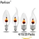 Edison Led Candle Light Bulb E14 E27 LED Flame Effect Bulb 3W AC220V Home For Decor Lighting Ampoule