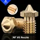 Mellow 1Pcs High Quality Sharp NF V6 Nozzles Hotend For 3D Printer Nozzle Hotend DDG NF Sunrise