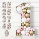 73/93cm Giant Number Mosaic Balloon Frame Birthday Balloon Filling Box Birthday Party Decorations