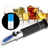 Handheld 0-80% Alcohol Refractometer For Spirits Household Liquor Brewing Refractometer Alcohol