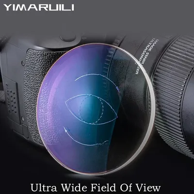 YIMARUILI 1.56/1.61/1.67/1.74 Anti-scratch Anti-blue Photochromic Widest Field of View Office Progressive Multi-focal Lenses