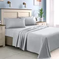 4/6 Pieces Luxury Bedding Sheet Set Egyptian Cotton 1000TC Fitted Sheet Flat Sheet Pillowcase -