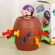 1set Parent Child Interactive Party Desktop Games Random Color Pirate Bucket Uncle Insert Sword