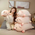 1pc 40/50cm Squishy Pig Stuffed Doll Lying Plush Piggy Toy Animal Soft Plushie Pillow for Kids Baby