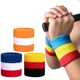 1 Piece Basketball Sports Bracelet Striped Towel Bracelet Sweat Belt Badminton Board Tennis Wrist