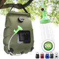 Water Bags 20L Outdoor Camping Hiking Solar Shower Bag Heating Camping Shower Climbing Hydration Bag