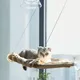 Hanging Cat Bed Pet Cat Hammock Aerial Cats Bed House Kitten Climbing Frame Sunny Window Seat Nest