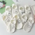 10 pieces = 5 Pairs/lot Rabbit Cow Heart Animal socks Cotton Casual Warm Women Streetwear Cute
