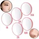 1/2/5/10/15X Magnifying Mirror with Two Suction Cups Magnification Framed Magnifying Mirrors Makeup