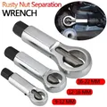 Rusty Nut Separation Wrench Damaged Screw Nut Splitter Remover Spanner Remove Cutter Tool Steel